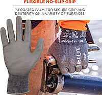 Ergodyne ProFlex 7044 PU-Coated Cut-Resistant Work Gloves