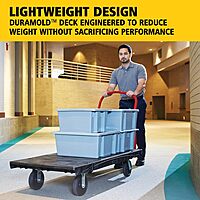 RUBBERMAID COMMERCIAL Heavy-Duty Platform Truck 24 x 48