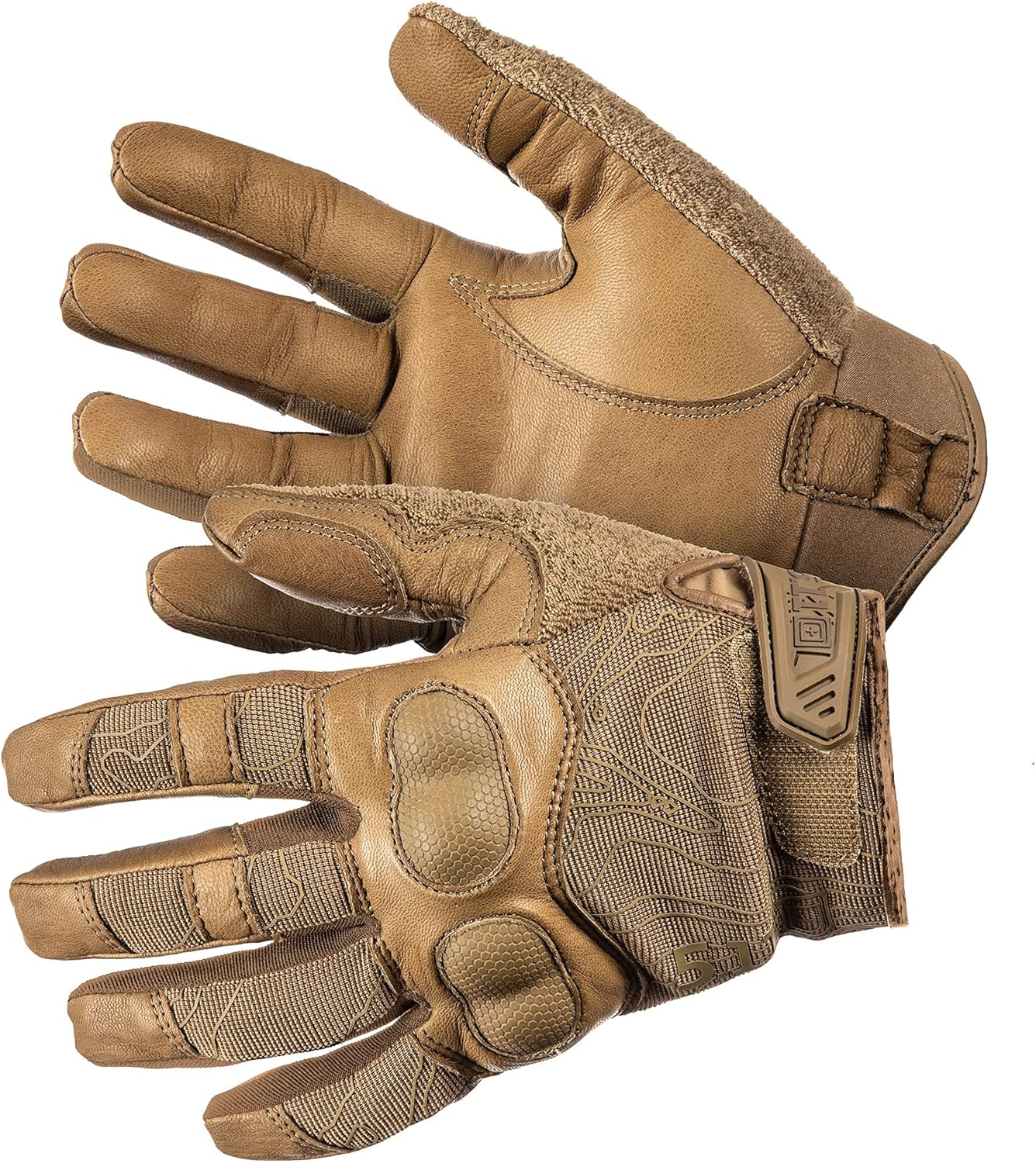 5.11 Hard Times 2 Hard Knuckle Goatskin Tactical Gloves