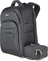 StarTech.com Unisex Backpack Ergonomic Computer Bag with Removable Accessories Case - 1680D Ballistic Nylon, Black