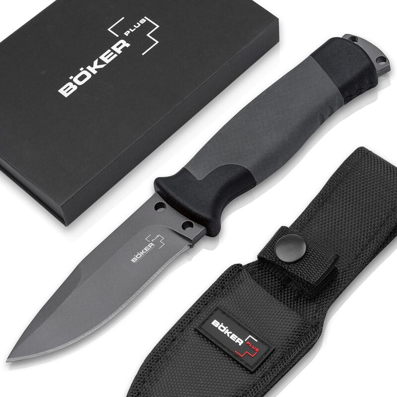 Boker Plus Outdoorsman Fixed Knife with Blade 8", 3-3/4"