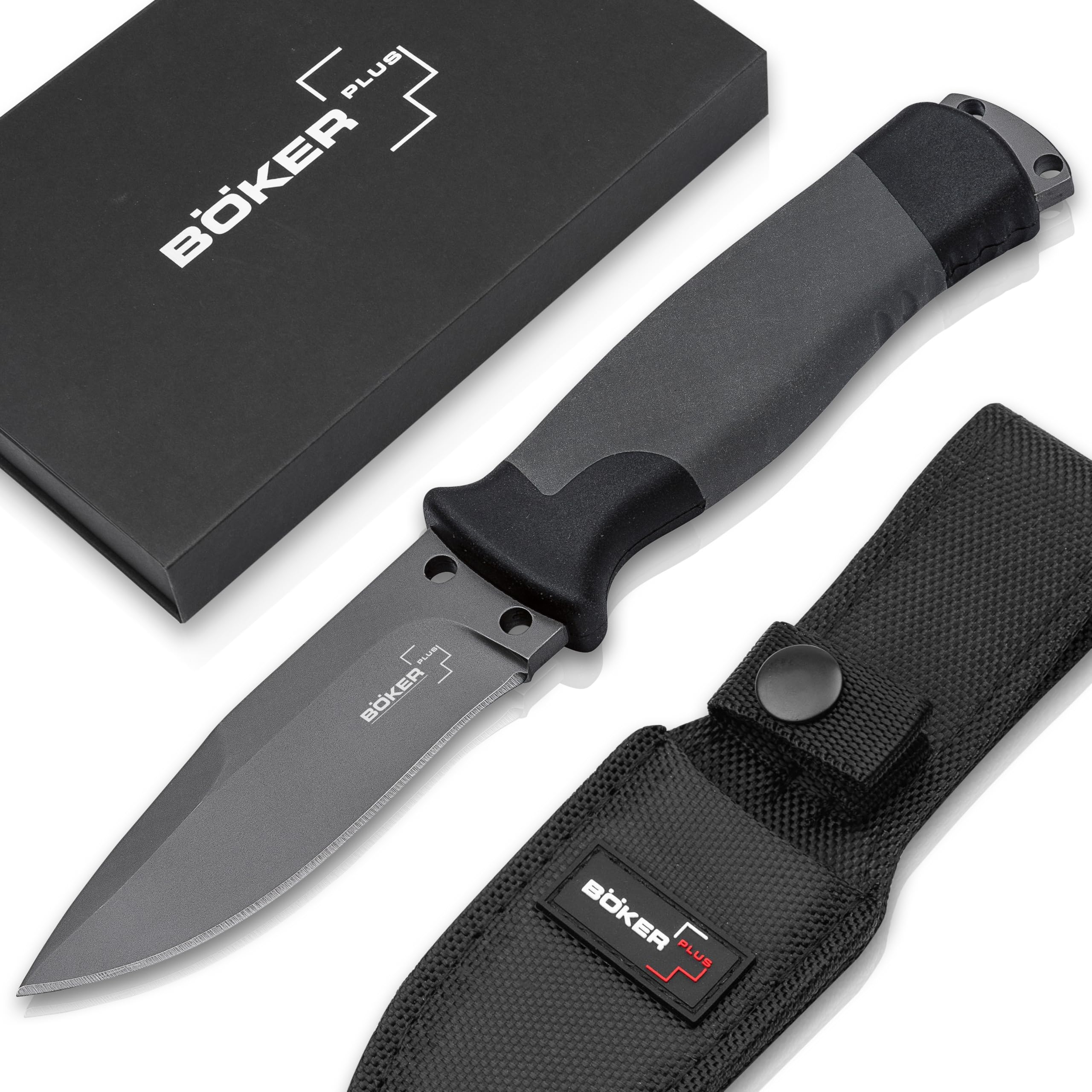 Boker Plus Outdoorsman Fixed Knife with Blade 8", 3-3/4"