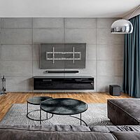 Mount-It! Tilting TV Wall Mount for 43"-90" TVs, Ultra Slim Heavy-Duty, White