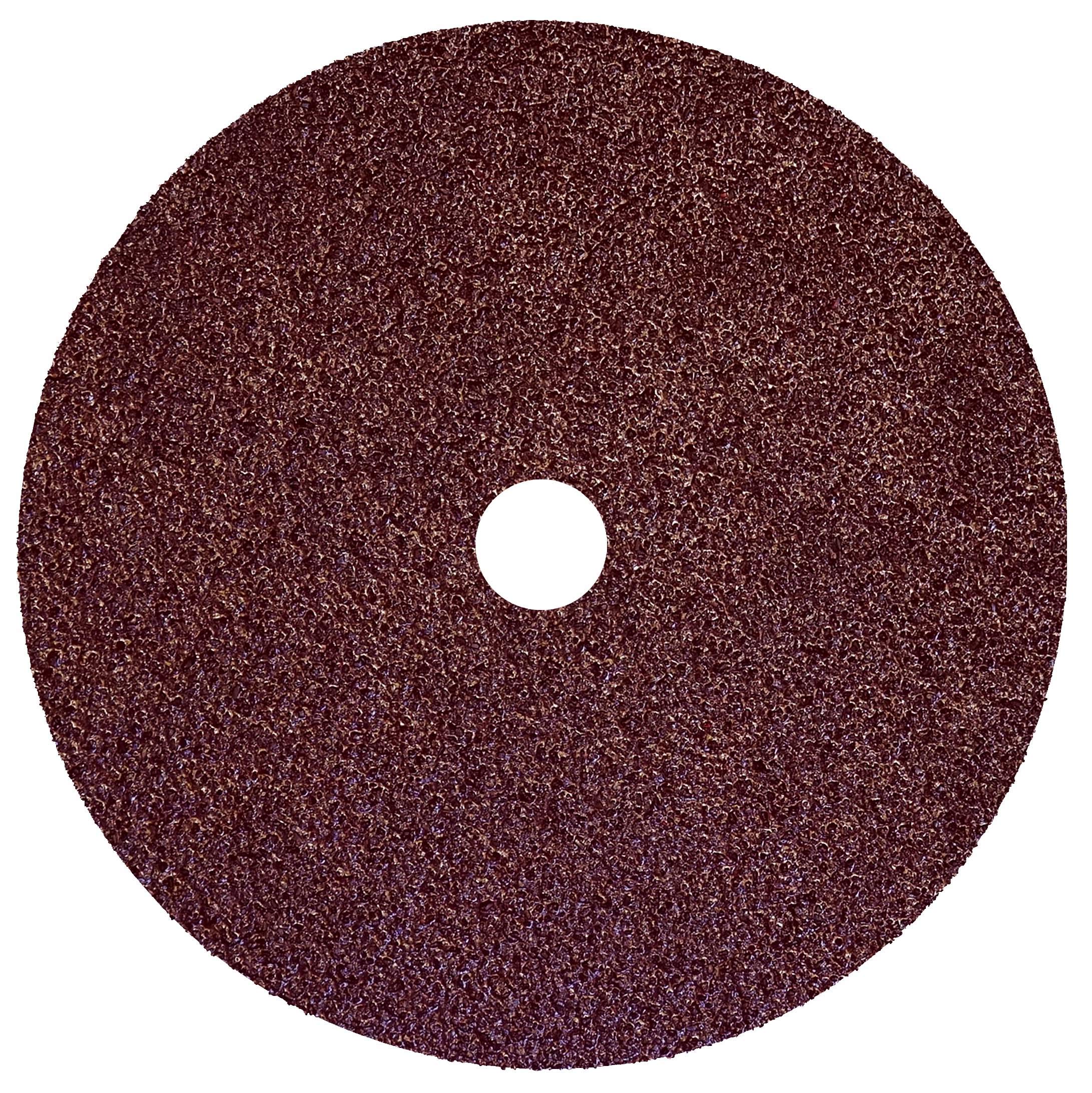 Weiler 59523 Wolverine Aluminum Oxide Resin Fiber Sanding & Grinding Disc, 7" Diameter, 36 Grit