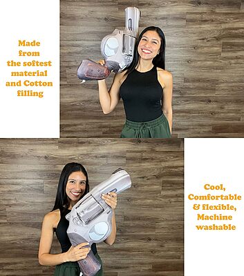 Caliber Gourmet Hug Soft Tactical Revolver Gun Cushion Pillow, Cotton, Plush Stuffed, Throw Pillow, Gun Lovers, Decorative,Multi,One Size