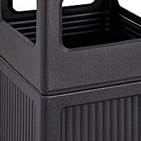 SAFCO Canmeleon Indoor/Outdoor Trash Receptacle