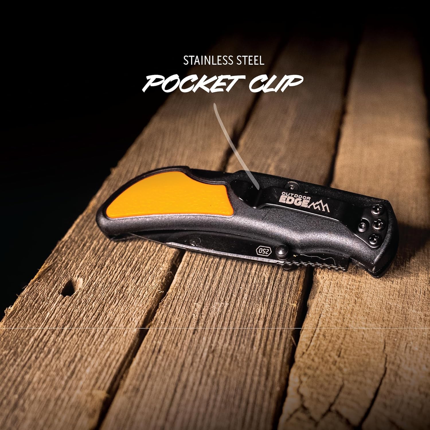 OUTDOOR EDGE Razor EDC Lite 2.5" Replaceable-Blade Folding Pocket Knife with Clip