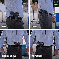 Alien Gear Photon Holster EDC Pack – No Light & Compact Light Shells – IWB/OWB Carry – Mag Carrier – Cleaning Kit