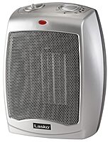 Lasko Desktop Electric Ceramic Space Heater with Adjustable Thermostat, 2 Heat Settings and Fan Only Mode, 9.2 Inches