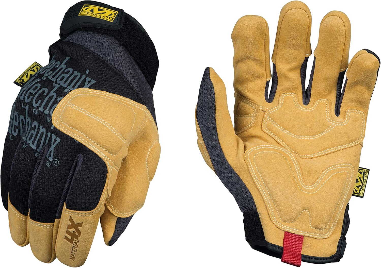 Mechanix Wear Material4X Padded Palm Work Gloves