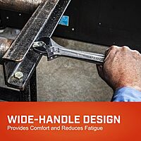 Crescent 10" Adjustable Wrench - Boxed - Mechanical & Plumbing Wrenches - With Larger Knurl & Hex Jaw