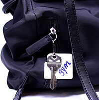 Nadex Slotted Key Tags, White, Pack Of 20 Tags