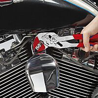 KNIPEX 10" Pliers Wrench, Ergonomic Grip