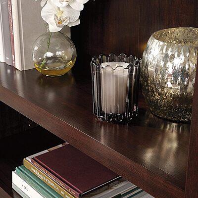 Sauder Select 70inH 5-Shelf Bookcase With Doors