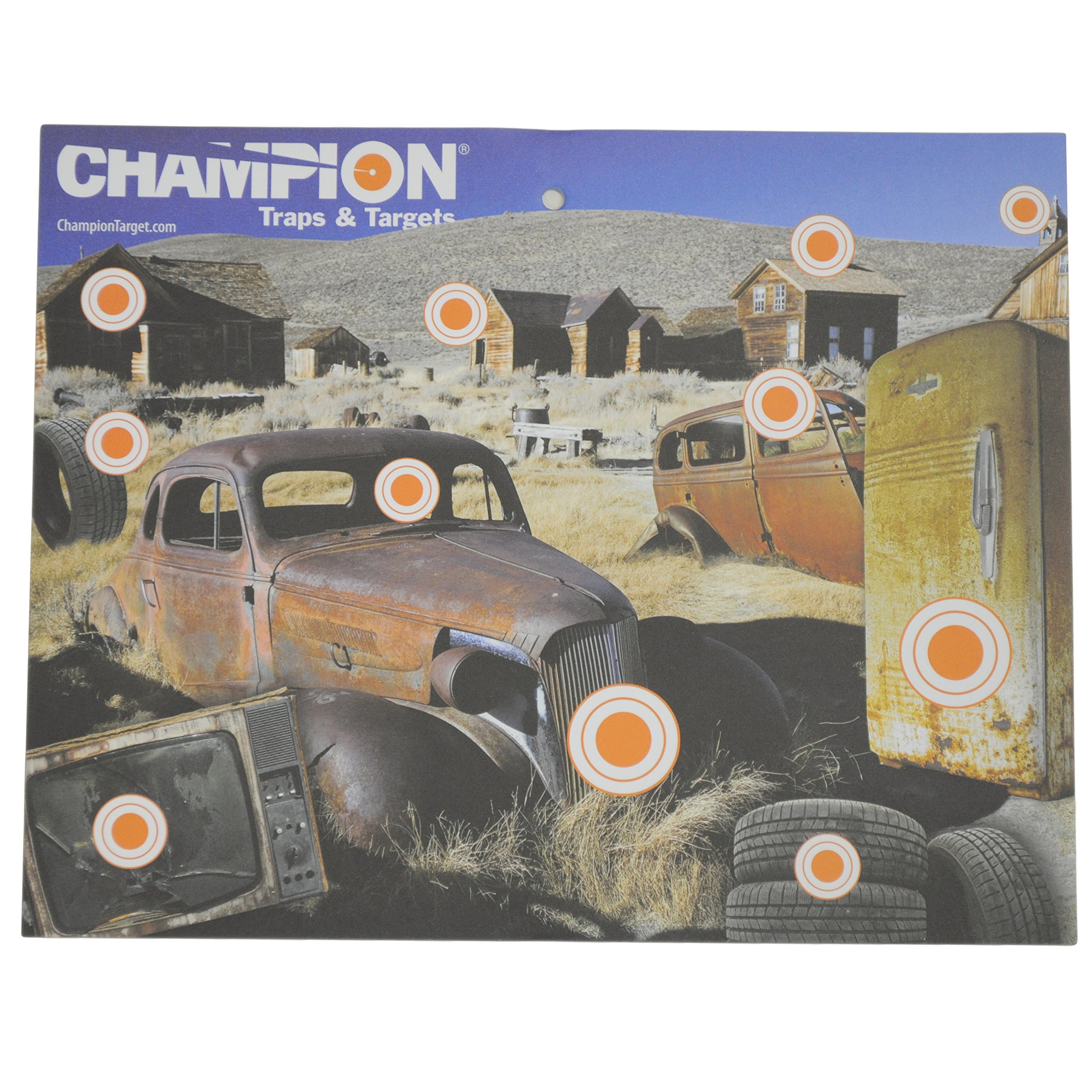 Champion Targets 1003802 Practice Paper 11 x 14 Targets, Junkyard Plinker (12 Pack)