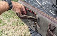EVOLUTION OUTDOOR Rawhide Series Waxed Canvas Rifle and Shotgun Case