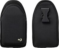 NITE IZE Clip Case Hardshell Universal QuickSlide Holster Protective Open Top Phone Holster with Belt Clip