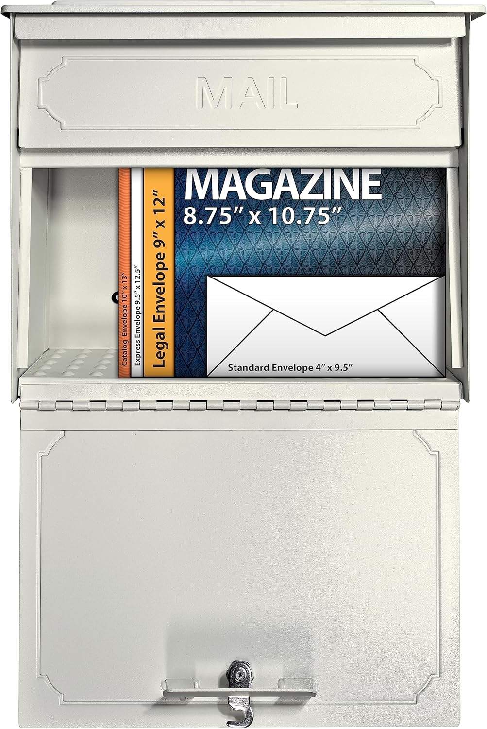 MAIL BOSS Townhouse Wall-Mount Locking Mailbox