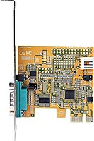 StarTech.com 1-Port PCI Express Serial Card, PCIe to RS232 (DB9) Serial Interface Card, PC Serial Card, 16C1050 UART