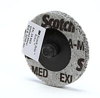 Scotch-Brite(TM) Roloc(TM) EXL Unitized Wheel TR, Silicon Carbide, 22100 rpm, 2 Diameter, 6S Fine Grit (Pack of 60)
