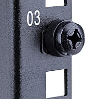 StarTech.com 2-Post 4U Desktop Server Rack, Small Open Frame 19in Computer Rack