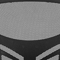 Flash Furniture Nicholas Mid-Back Transparent Black Mesh Multifunction Executive Swivel Ergonomic Office Chair