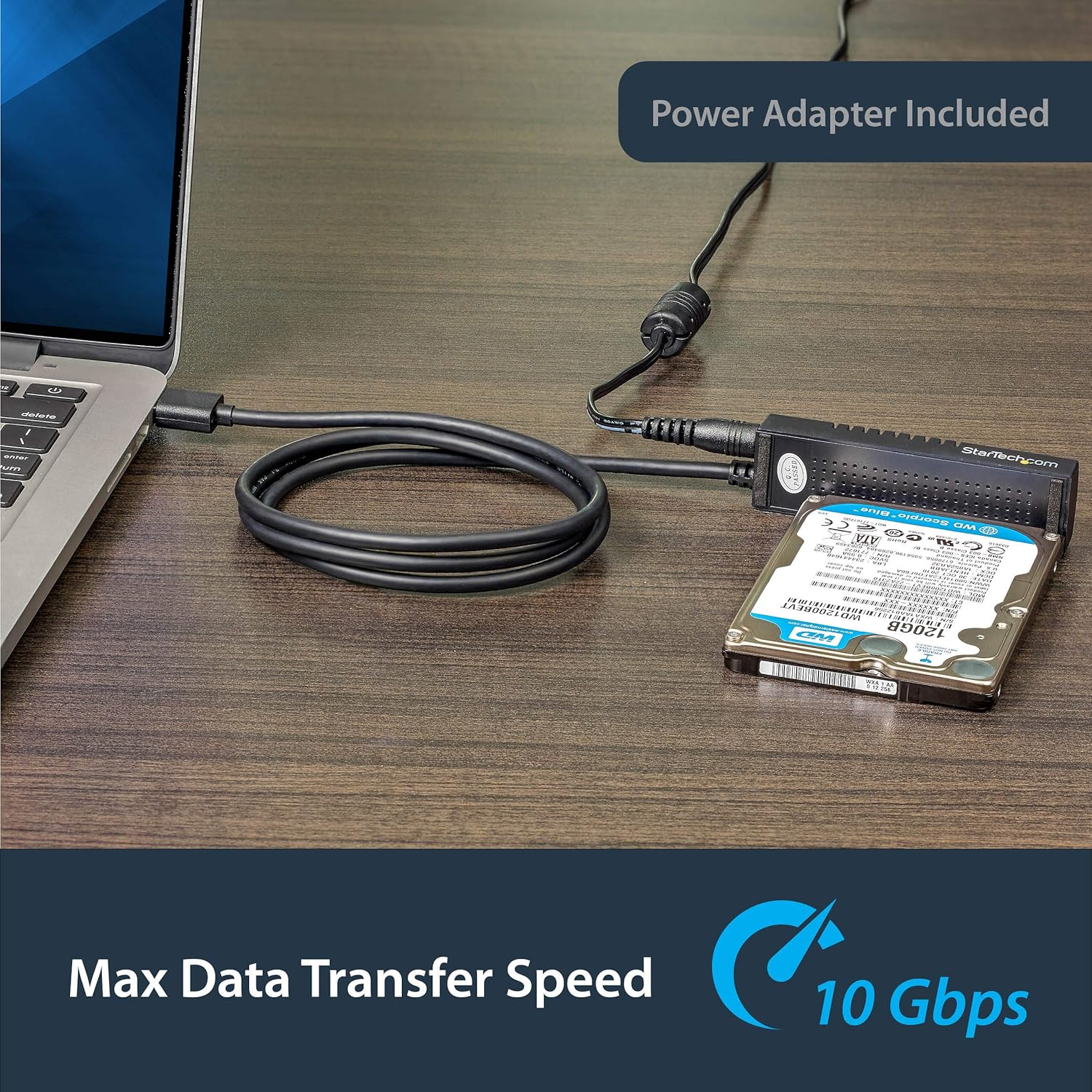 StarTech.com USB-C to VGA Adapter - Thunderbolt 3 Compatible