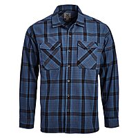 VERTX Canyon River Men's Tactical Flannel Shirt Long Sleeve
