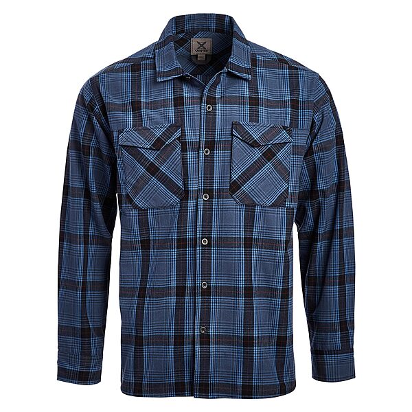 VERTX Canyon River Men's Tactical Flannel Shirt Long Sleeve