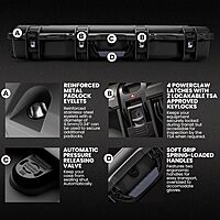 NANUK 985 Hard Case with Wheels & Customizable Foam Insert
