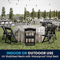Flash Furniture Hercules Series Folding Chair - Resin Event Chair