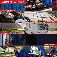 A-iPower Generador inversor listo para RV de 4600 W A-iPower Generador inversor listo para RV de 4600 W