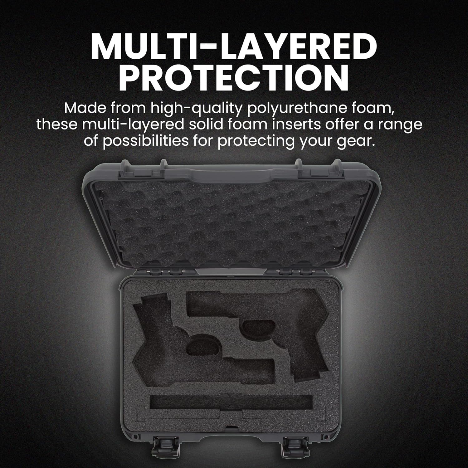 NANUK 910 Hard Case with Custom Foam Insert