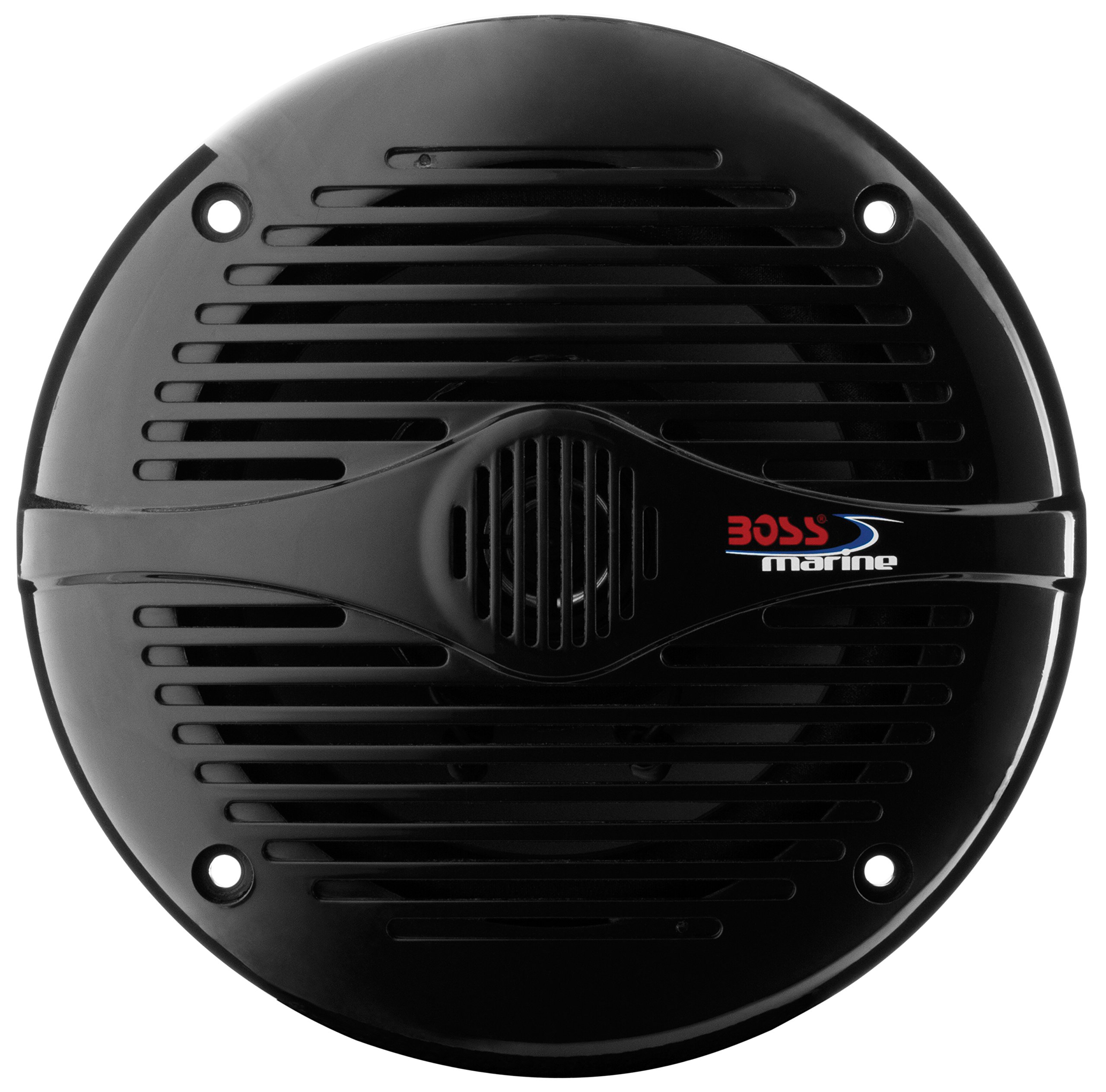 BOSS Audio Systems MR60B 200 Watt Per Pair, 6.5 Inch , Full Range, 2 Way Weatherproof Marine Speakers Sold in Pairs BLACK