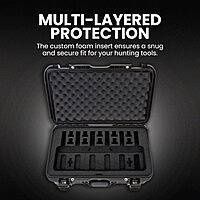 NANUK 935 Hard Case with Custom Foam Insert — Wheeled, IP67 Waterproof