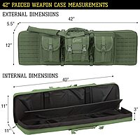 VOODOO TACTICAL Padded Weapons Case