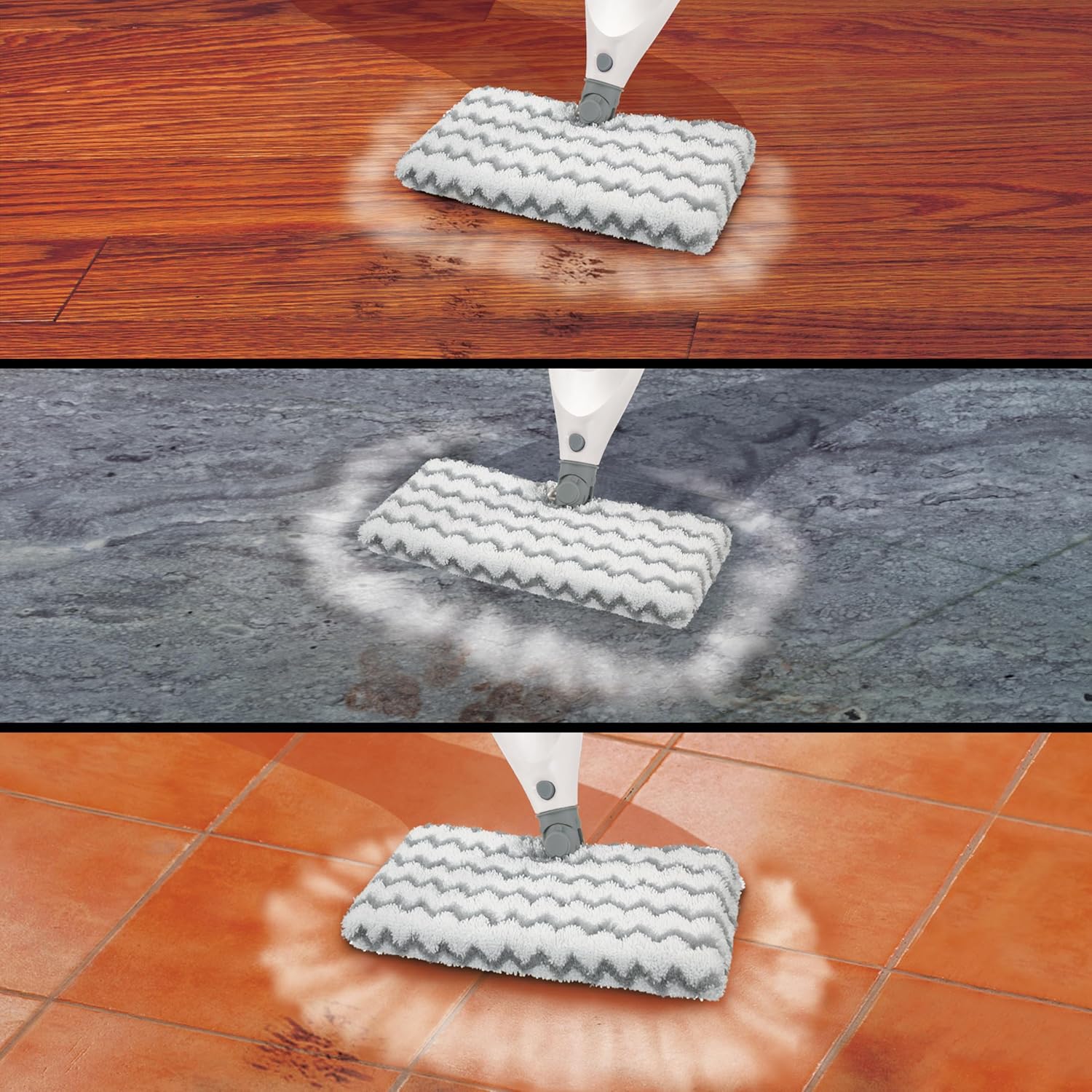 Shark Advanced Microfiber Washable & Reusable Cleaning Pads, Compatible with S3501 & S3601, Lifts & Locks in Dirt
