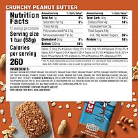 Clif Bars - Energy Bars - Crunchy Peanut Butter - Made with Organic Oats - Plant Based Food - Vegetarian