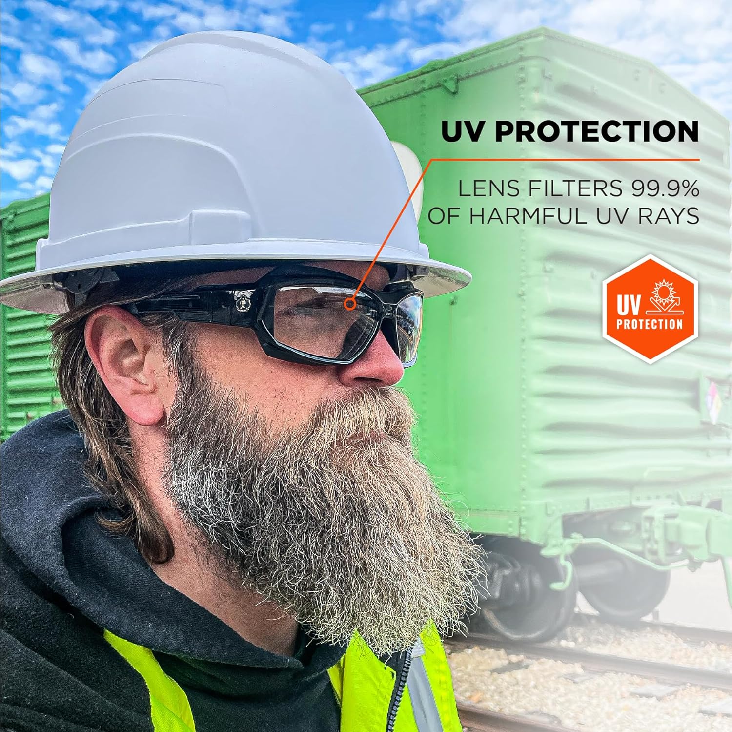 Ergodyne Skullerz LOKI Convertible Safety Glasses/Goggles