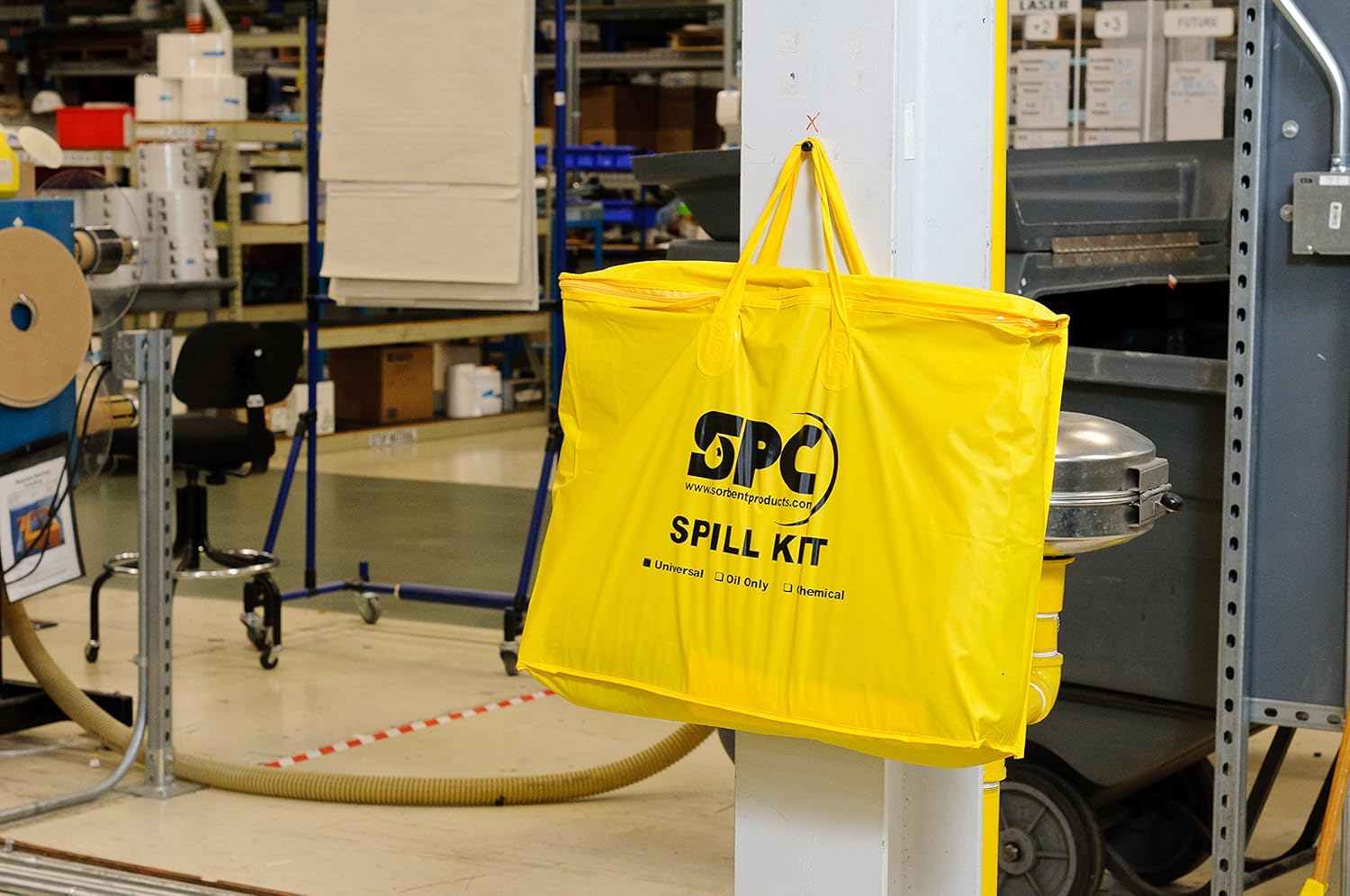 Brady SPC SKA-PP Allwik Universal Economy Portable Spill Kit - 107795, Yellow SKA-PP Brady SPC SKA-PP
