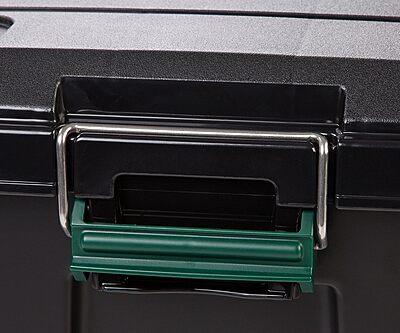 IRIS USA WeatherPro 82 Quart Weathertight Store-It-All Tote - Black