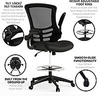 FLASH FURNITURE Kelista Mid-Back Swivel Office Chair