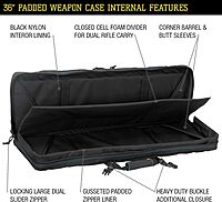 VOODOO TACTICAL Custom Padded Weapon Case