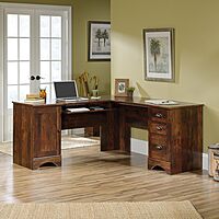Sauder Harbor View L-Shaped Corner Computer Desk