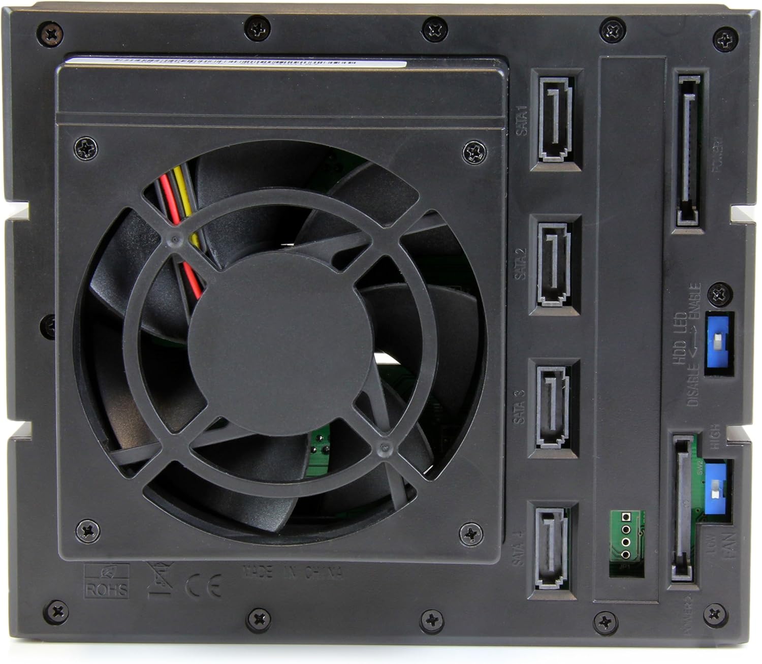 StarTech.com 4-Bay Mobile Rack Backplane - Trayless Hot Swap Mobile Rack Backplane for 3.5in SAS II/SATA III