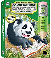 Carson Dellosa Comprehensive Curriculum of Basic Skills 3rd Grade Workbook, Reading Comprehension, Language Arts, Spelling, Grammar, Math, and Writing Practice, Classroom or Homeschool Curriculum