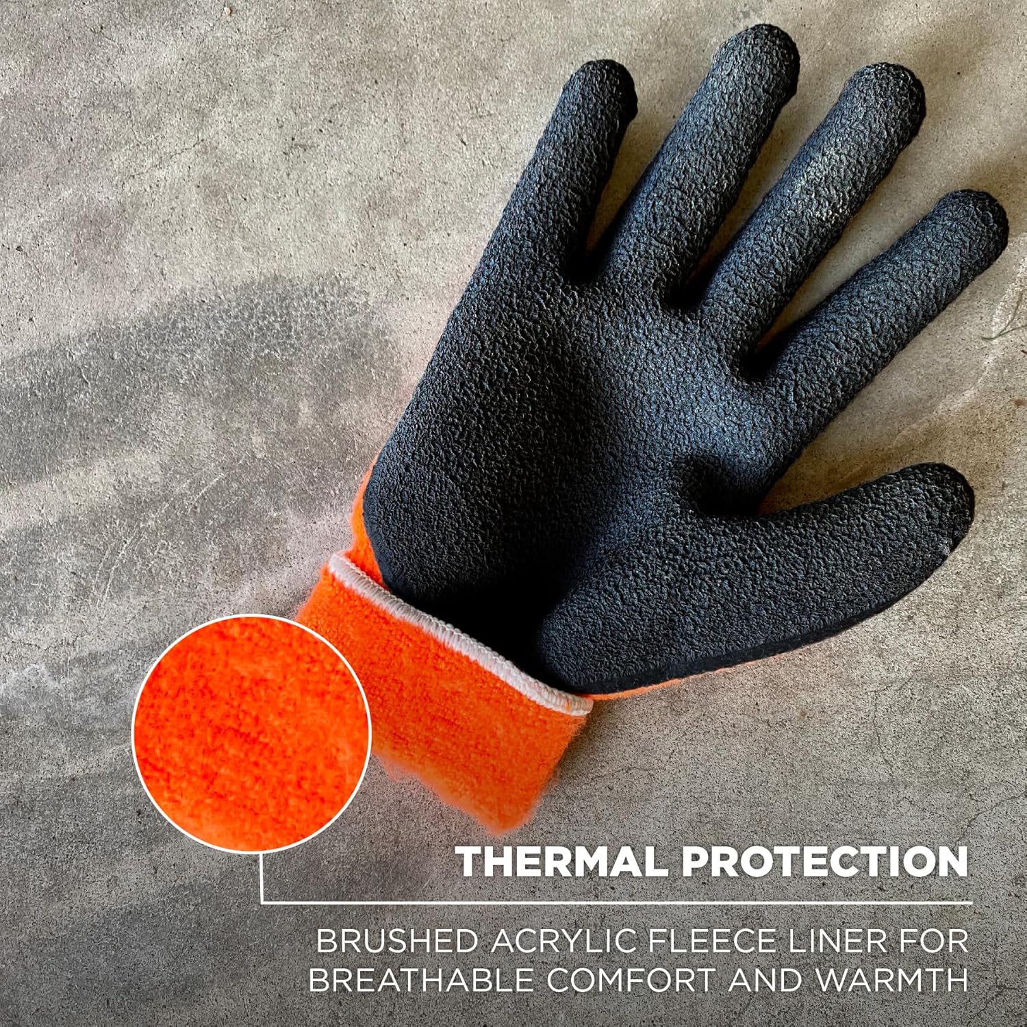 ERGODYNE ProFlex 7401 Coated Winter Work Gloves