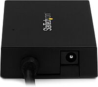 StarTech.com 4 Port USB C Hub - C to 4x A - USB 3.0 Hub - 4 Port USB Hub with Power Adapter - USB C to USB Adapter