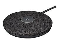 Logitech Rally Mic Pod, Black, 0.8" x 4" x 4"