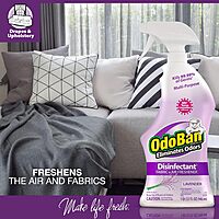 OdoBan Ready-to-Use Disinfectant and Odor Eliminator, Lavender Scent, 32 Ounce Spray Bottle